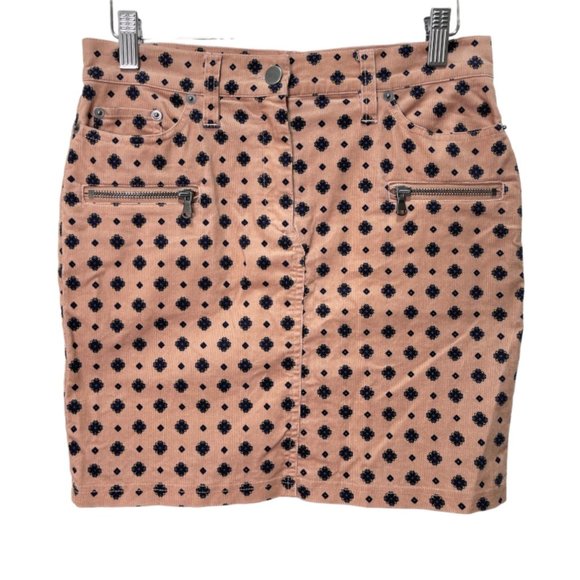 Club Monaco Dresses & Skirts - CLUB MONACO Floral Corduroy Mini Skirt sz 00